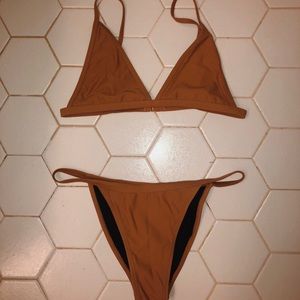Copper bikini